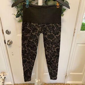 Soma Lace Print Slimming Leggings S